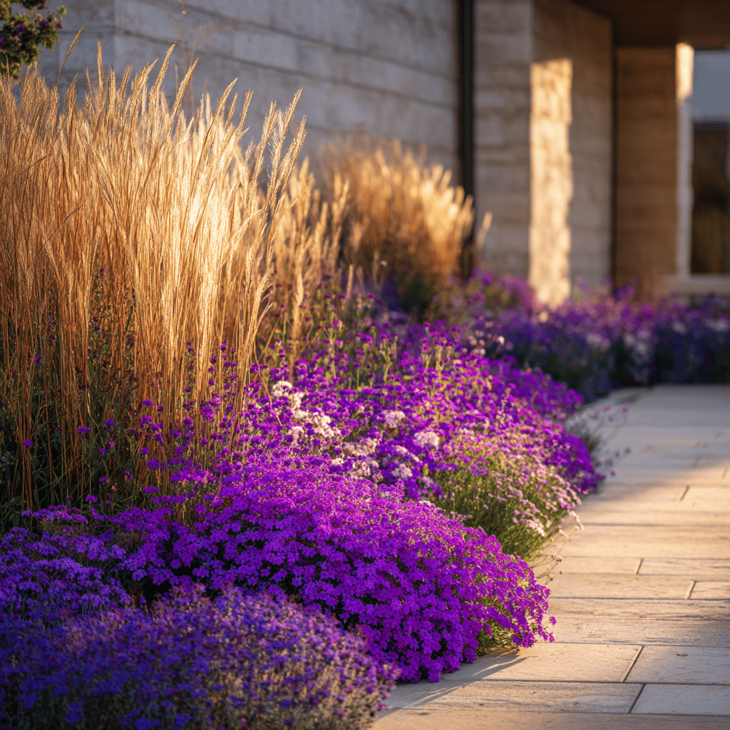 Floxy v zahradní kompozici – jak je kombinovat s trvalkami a keři