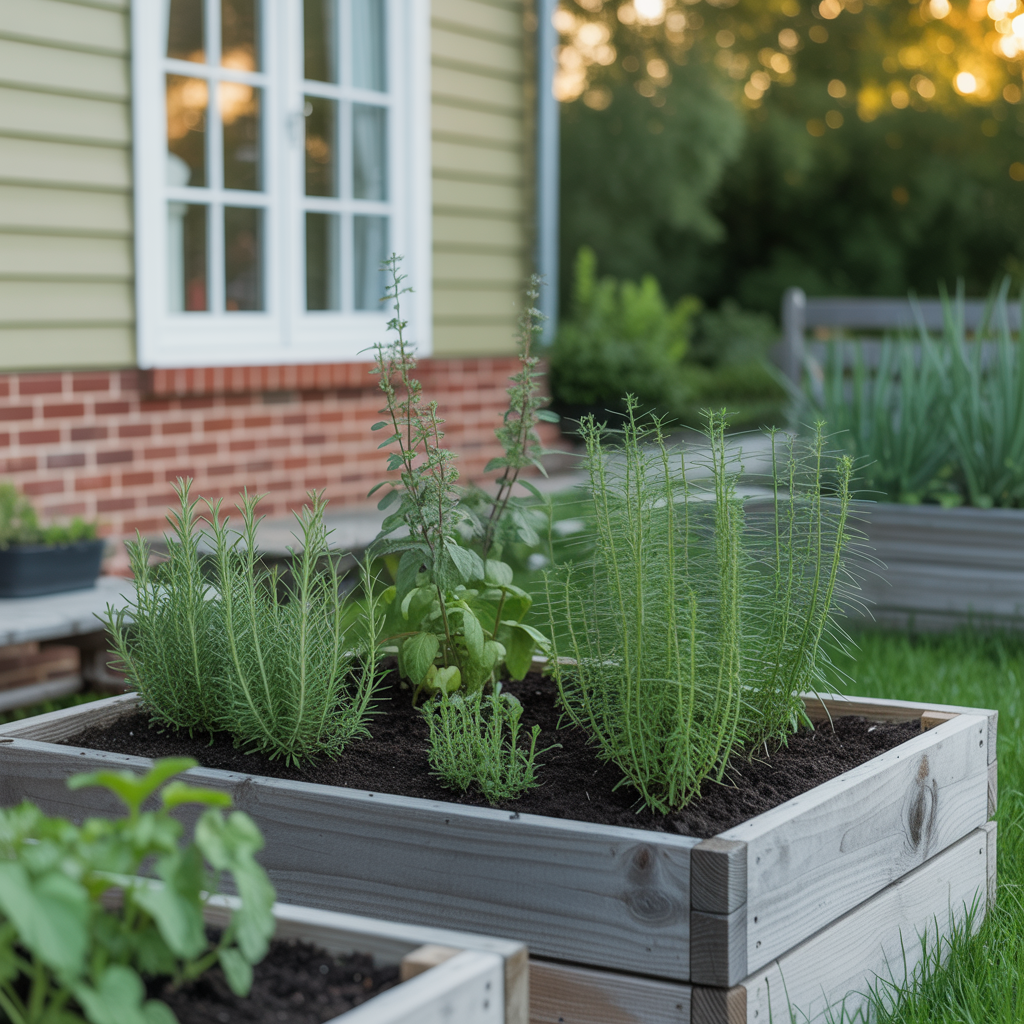 Jak založit mobilní bylinkový záhon – krok za krokem