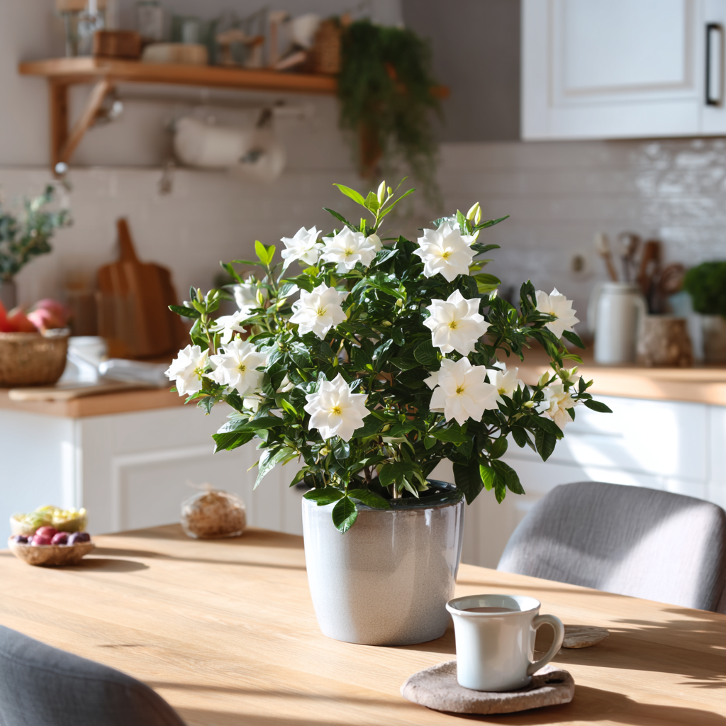 Gardénie (Gardenia jasminoides) – pěstování a ideální podmínky v interiéru