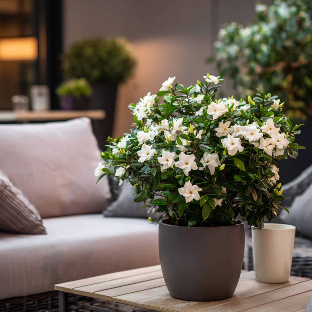 Gardénie (Gardenia jasminoides) – světlo, teplota a správné umístění v interiéru