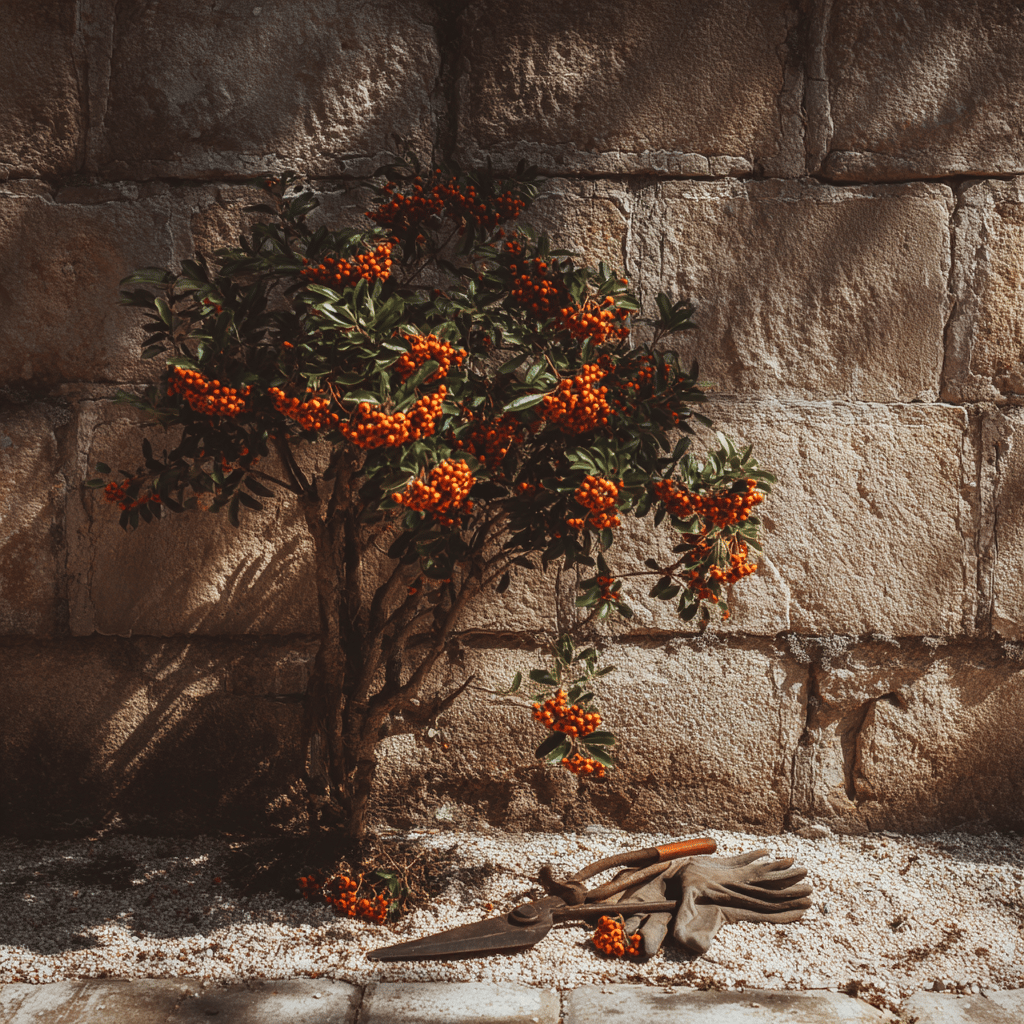 Řez a tvarování hlohyně (Pyracantha) – kdy a jak zasahovat