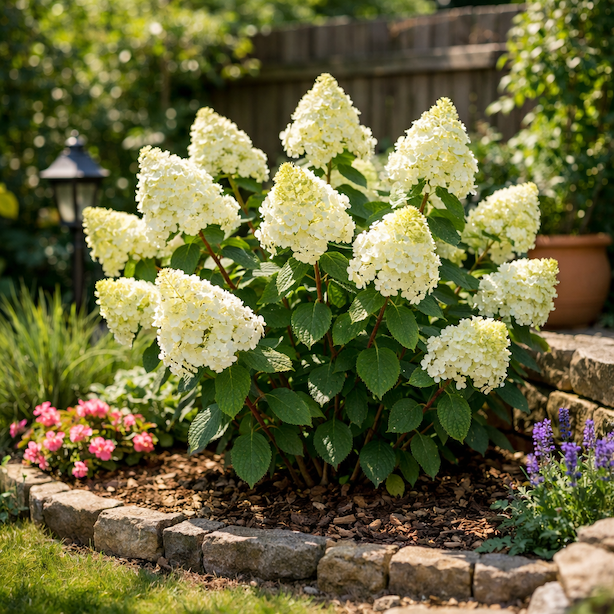 Hortenzie latnatá 'Silver Dollar' (Hydrangea paniculata 'Silver Dollar') – vlastnosti a pěstování