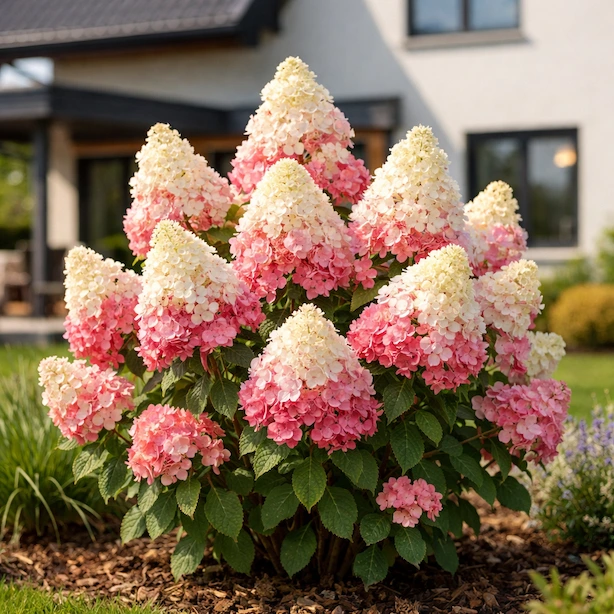 Hortenzie latnatá 'Vanille Fraise' (Hydrangea paniculata 'Vanille Fraise') – vlastnosti a pěstování