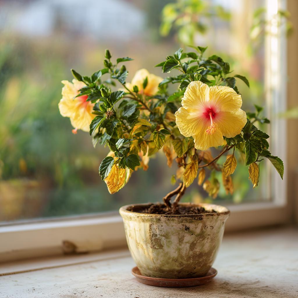 Ibišek čínský (Hibiscus rosa-sinensis) – choroby a škůdci: jak je rozpoznat a jak zasáhnout