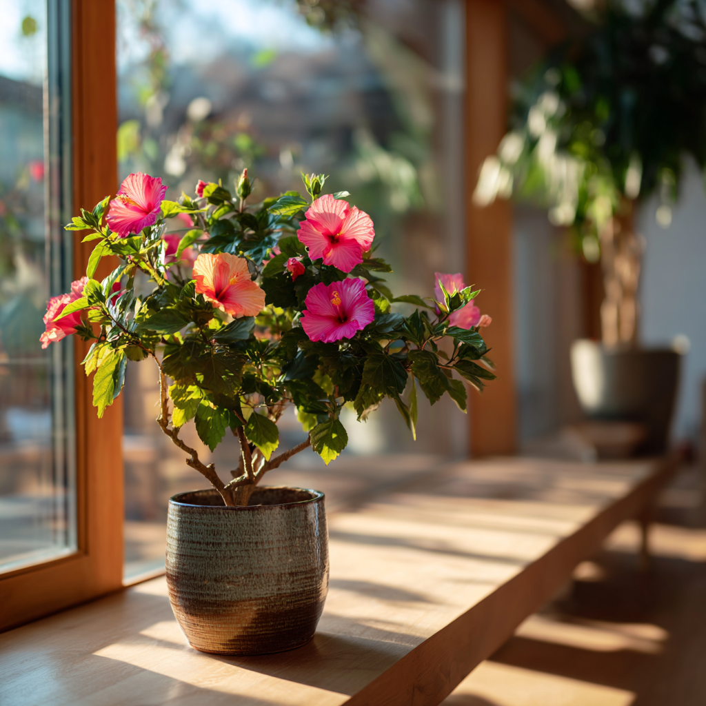 Ibišek čínský (Hibiscus rosa-sinensis) – pěstování a ideální podmínky v interiéru