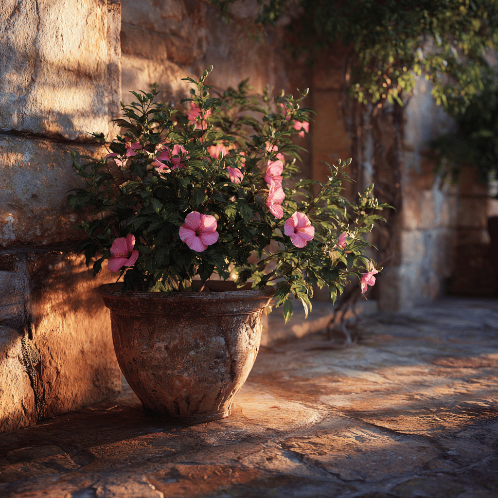 Využití ibišku (Hibiscus) v zahradní architektuře – solitéry, živé ploty i nádoby