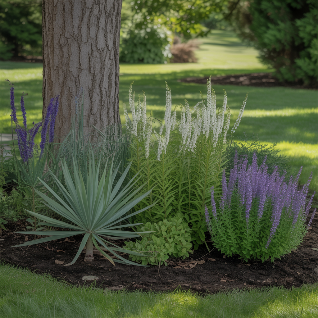 Trvalky do polostínu – co vysadit pod stromy a křoviny