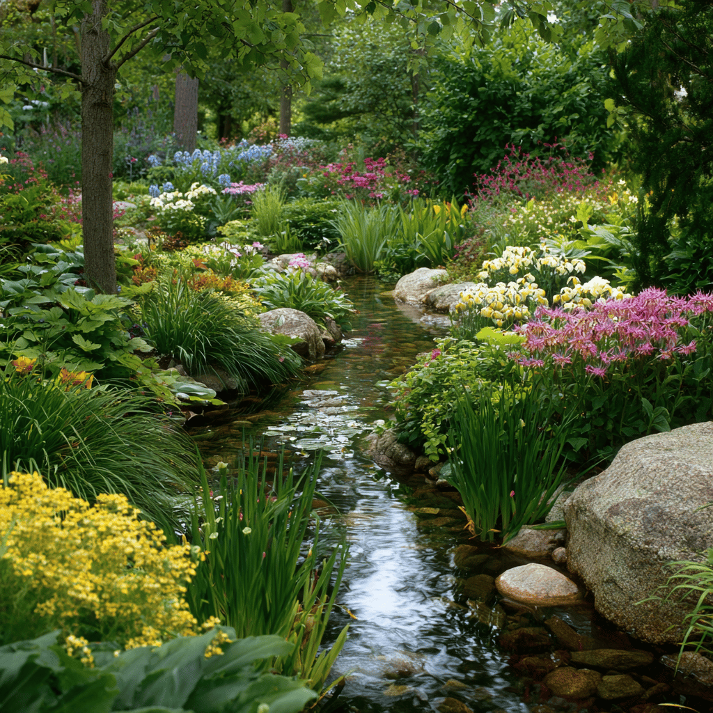 Trvalky k vodním plochám – výsadba kolem jezírek a potůčků