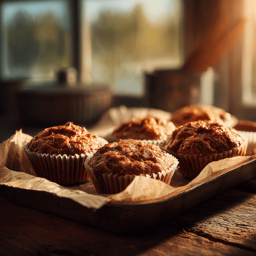 Jablečné muffiny s medem a skořicí – zdravá podzimní dobrota pro děti i dospělé
