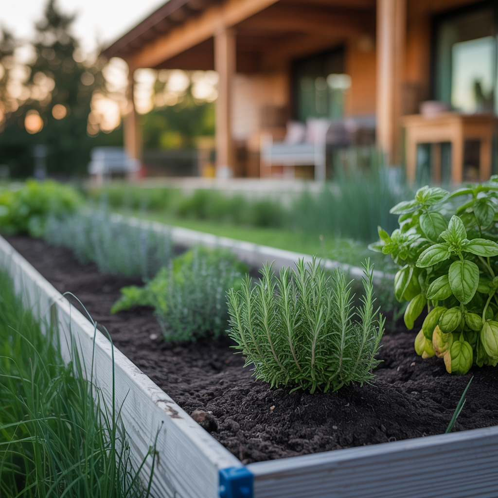 Jak založit bylinný záhon – kombinace, rozvržení, péče