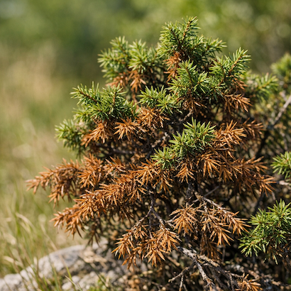 Jalovec (Juniperus) – hnědnutí, usychání a nejčastější problémy