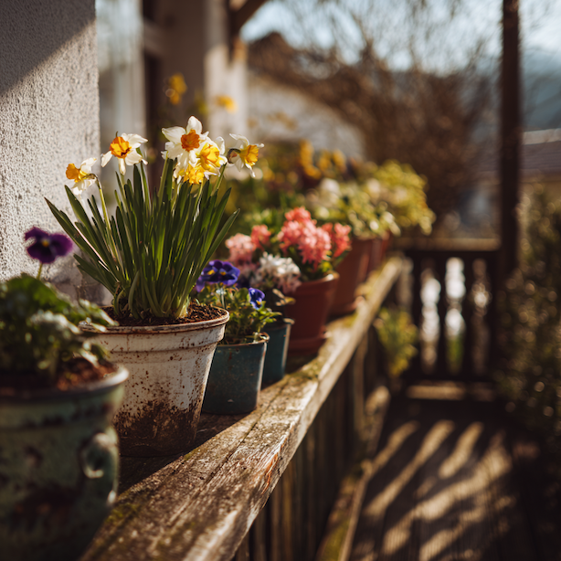 Jaké rostliny sázet na balkon brzy na jaře – co zvládne chlad a mráz