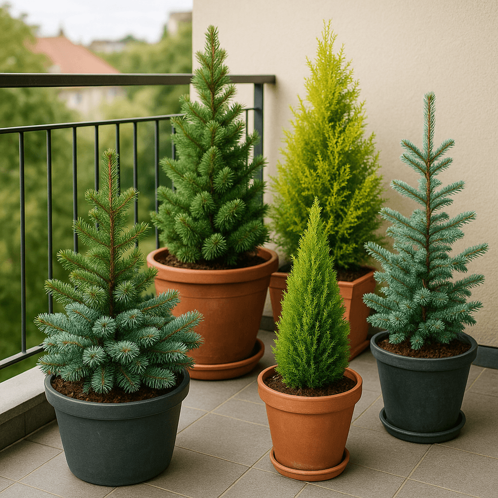 Jehličnany do nádob – stálezelené akcenty pro terasy a vchody