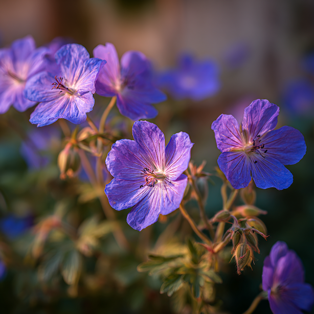 Kakost ‘Rozanne’ (Geranium) – dlouhokvetoucí kultivar do záhonů i nádob