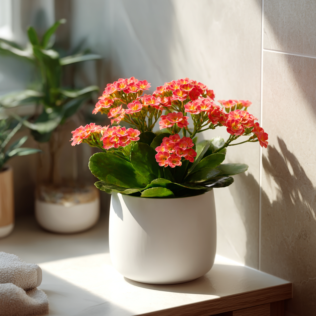 Kalanchoe – světlo, teplota a správné umístění v interiéru