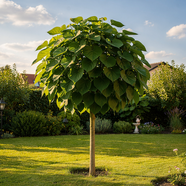 Katalpa ‘Nana’ – výsadba, stanoviště a správný postup