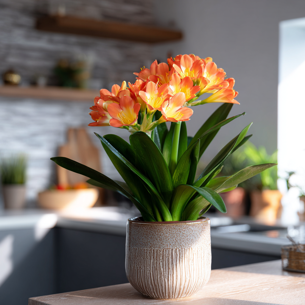 Klivie (Clivia miniata) – pěstování a ideální podmínky v interiéru