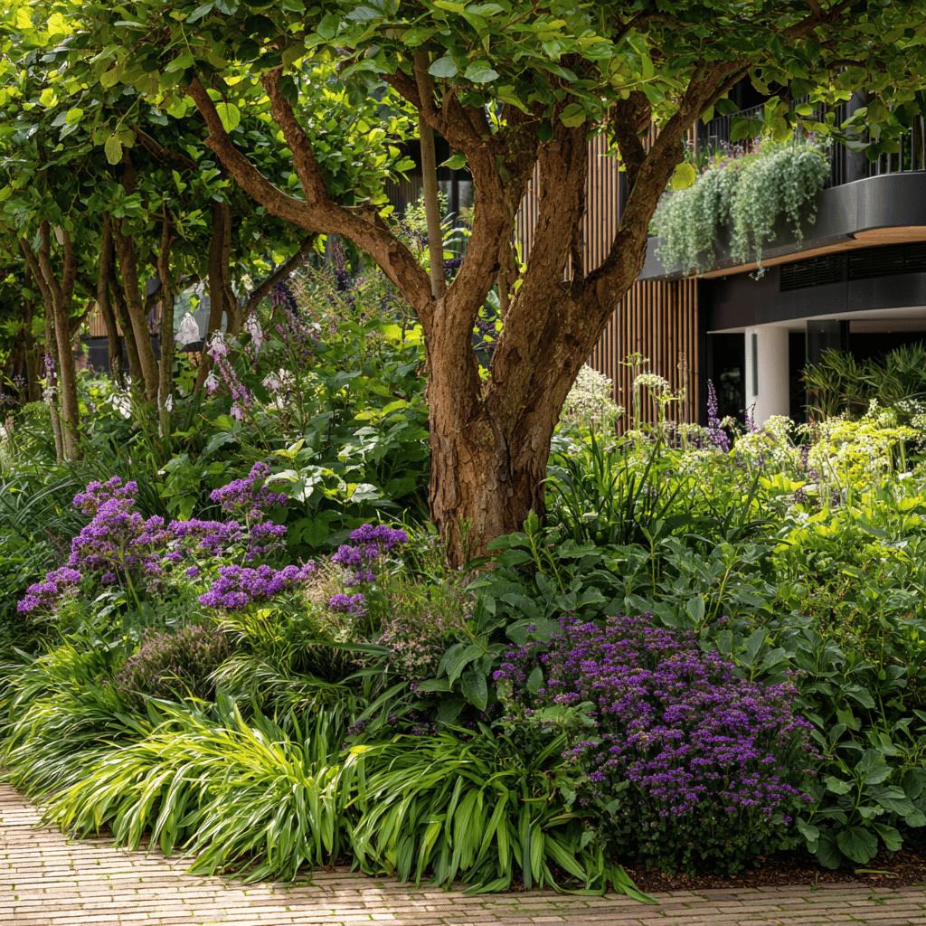 Kombinace dřevin a trvalek – když nechcete jen trávník a strom