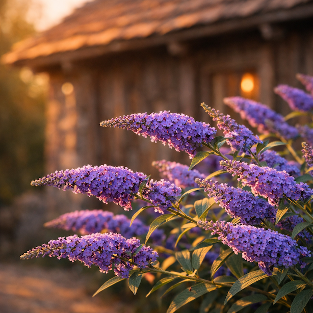 Komule Davidova 'Blue Chip' (Buddleja davidii 'Blue Chip') – vlastnosti a pěstování