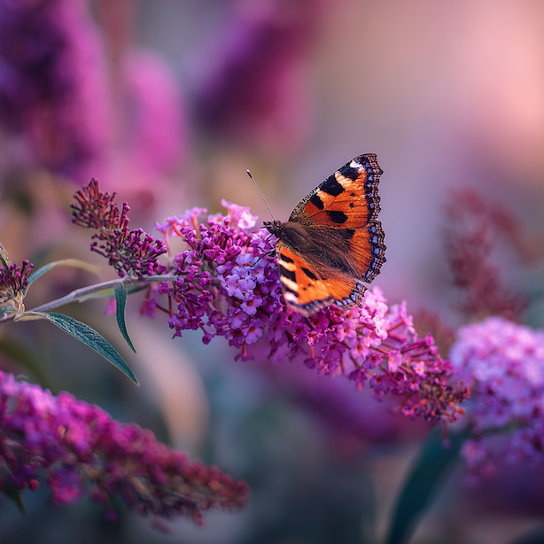 Komule Davidova – keř, který přitahuje motýly i pohledy