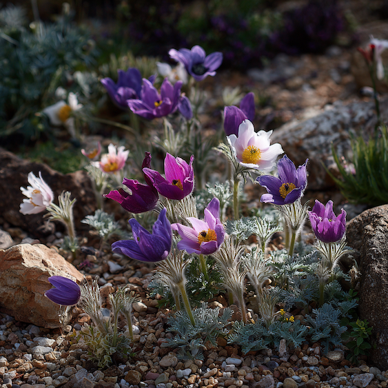 Koniklec (Pulsatilla) – přehled druhů a kultivarů pro zahradu