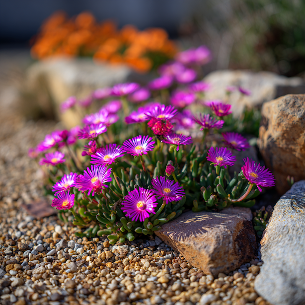 Kosmatec (Delosperma) – přehled druhů a kultivarů pro zahradu