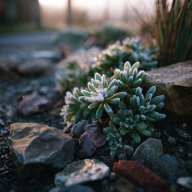 Přezimování kosmatců (Delosperma) – co rozhoduje o přežití v mrazu