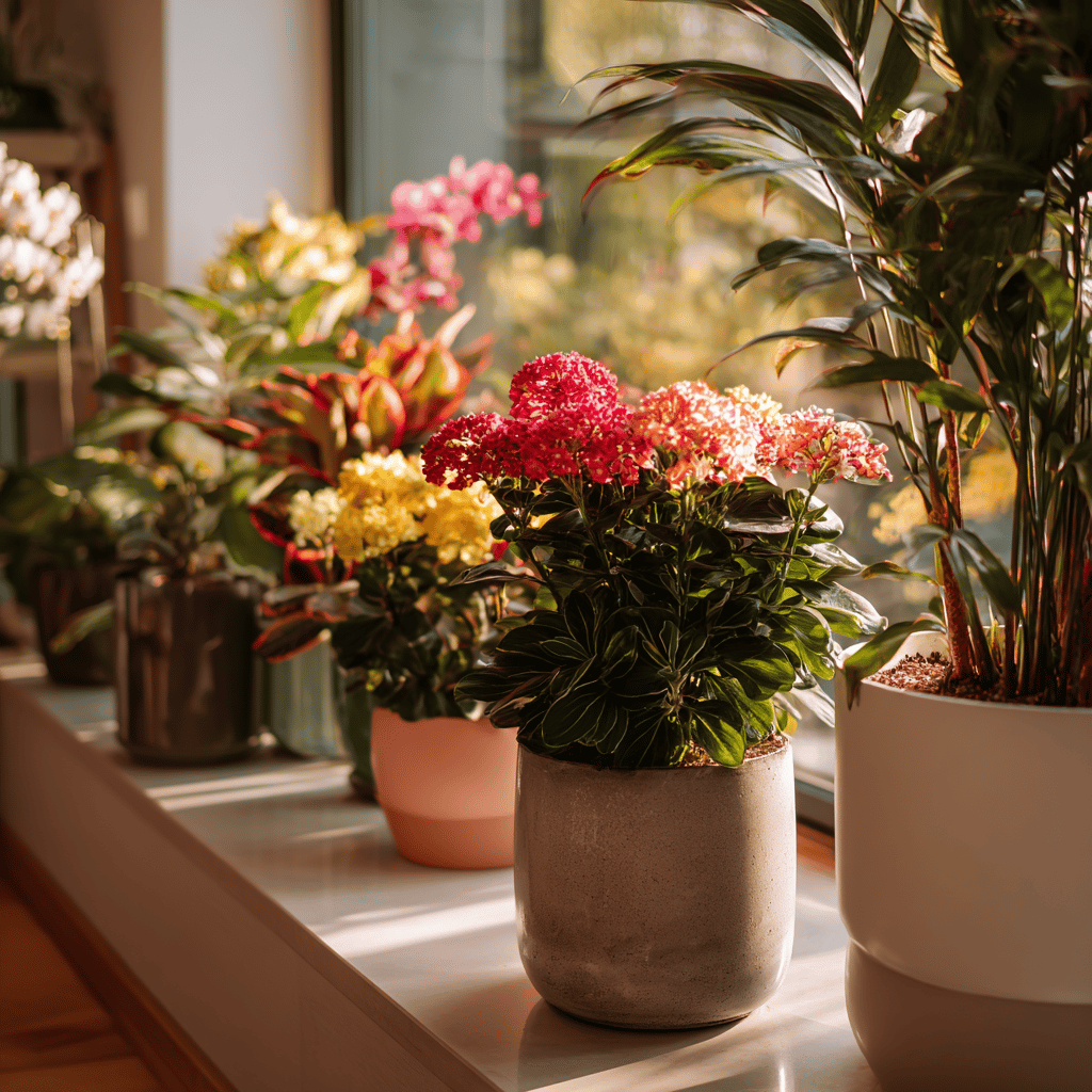 Kvetoucí pokojové rostliny – základní pěstování, světlo, zálivka a péče o dlouhodobé kvetení