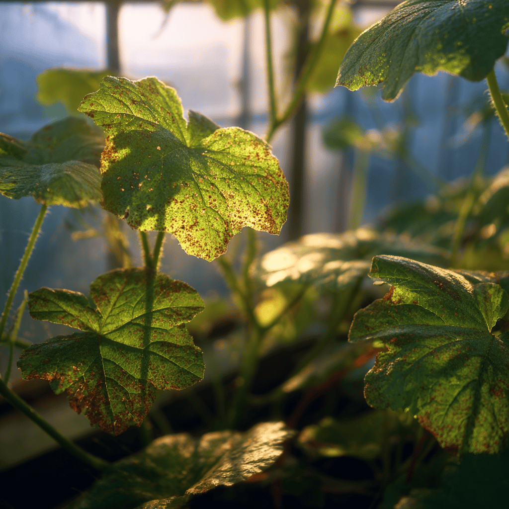 Plíseň okurek (Cucumis sativus) – prevence, příznaky a šetrná ochrana listů