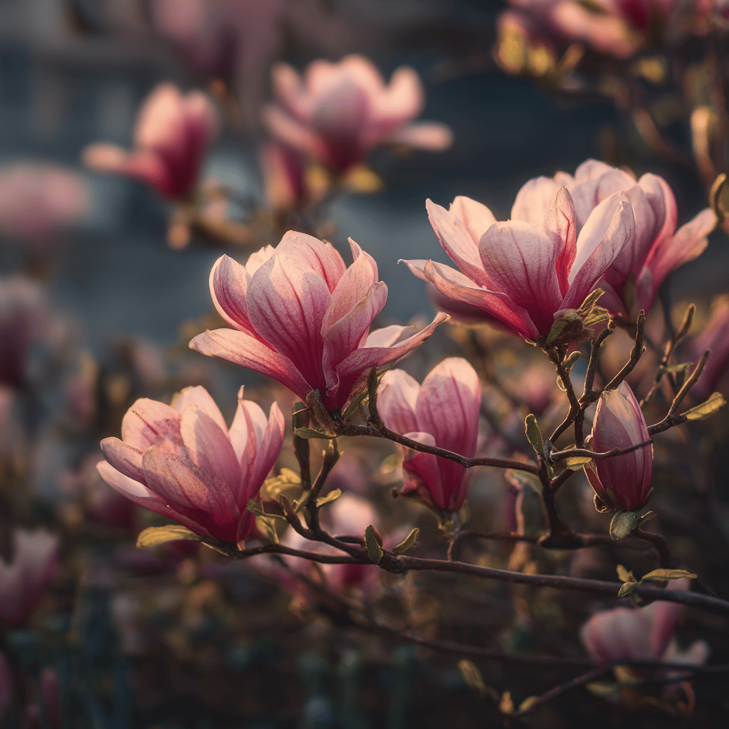Magnolia Susan – kompaktní krása s bohatým jarním květem