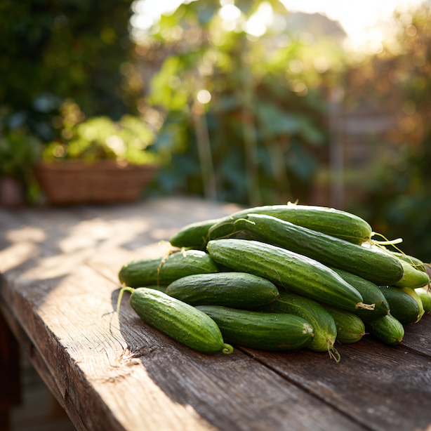 Okurka skleníková Marta F1 – pěstování, výsev, péče a sklizeň rané partenokarpické odrůdy