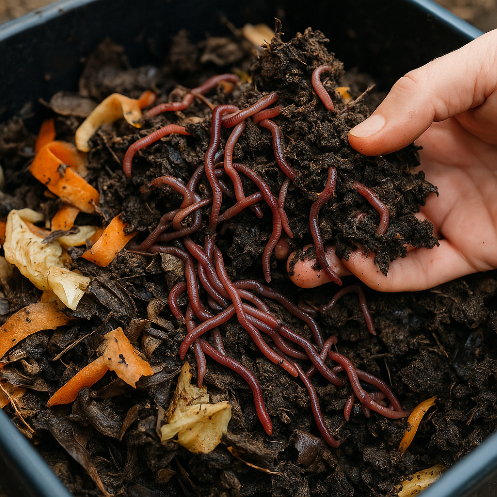 Jak založit vermikompost – kompostování s pomocí žížal