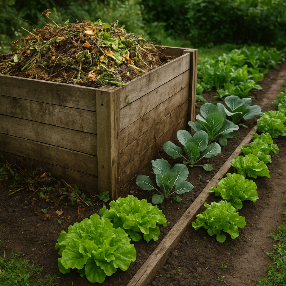 Kam s kompostem – jak ho správně použít na zahradě
