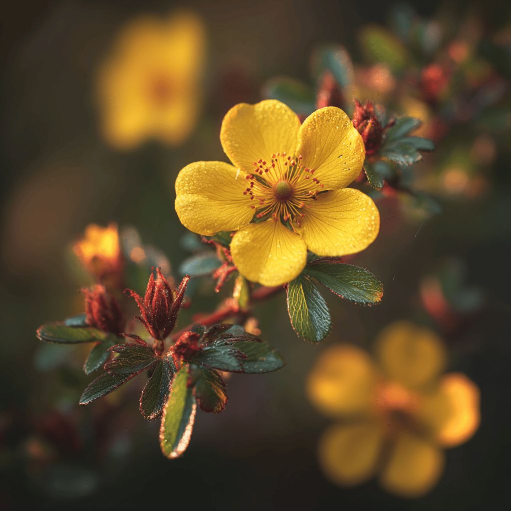 Rychlý průvodce celoroční péčí o mochnu keřovou (Potentilla fruticosa)