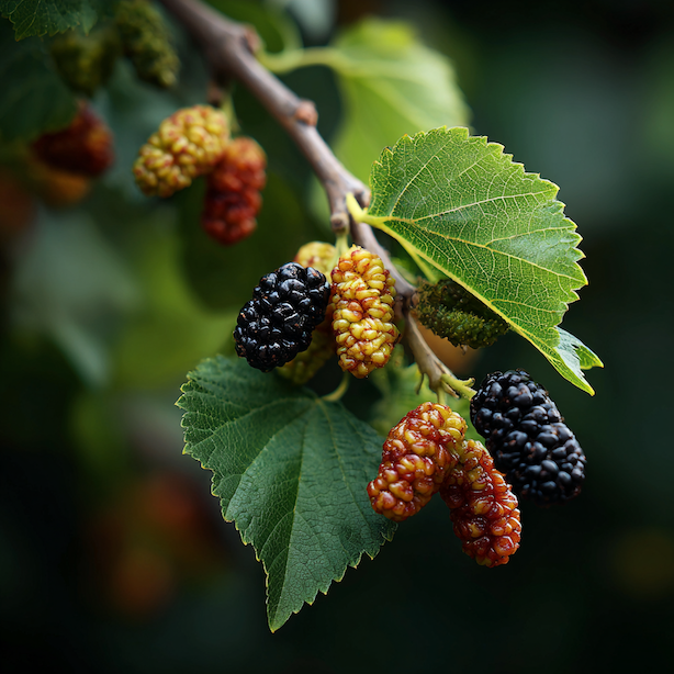 Moruše bílá a moruše černá (Morus alba vs. Morus nigra) – rozdíly v růstu, chuti a nárocích