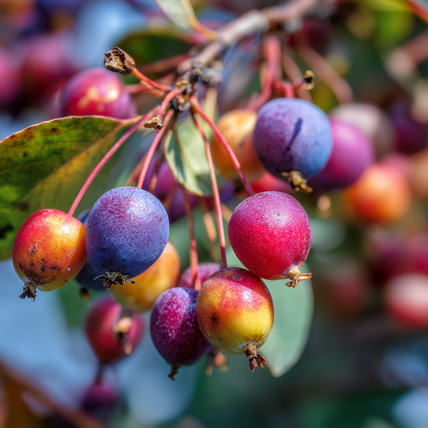 Kultivary muchovníku (Amelanchier) – rozdíly v růstu, plodnosti a chuti