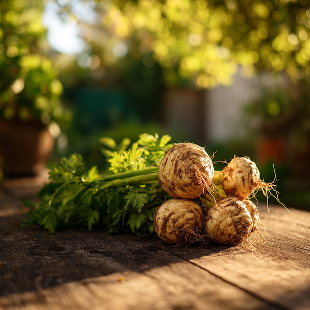 Celer bulvový Albin – pěstování, výsev, výsadba a sklizeň bílé kuchyňské odrůdy