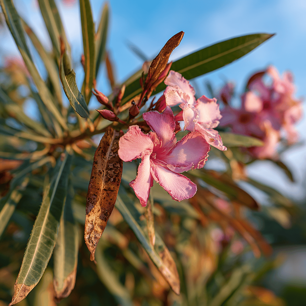 Choroby a škůdci oleandru (Nerium oleander) – prevence a ochrana