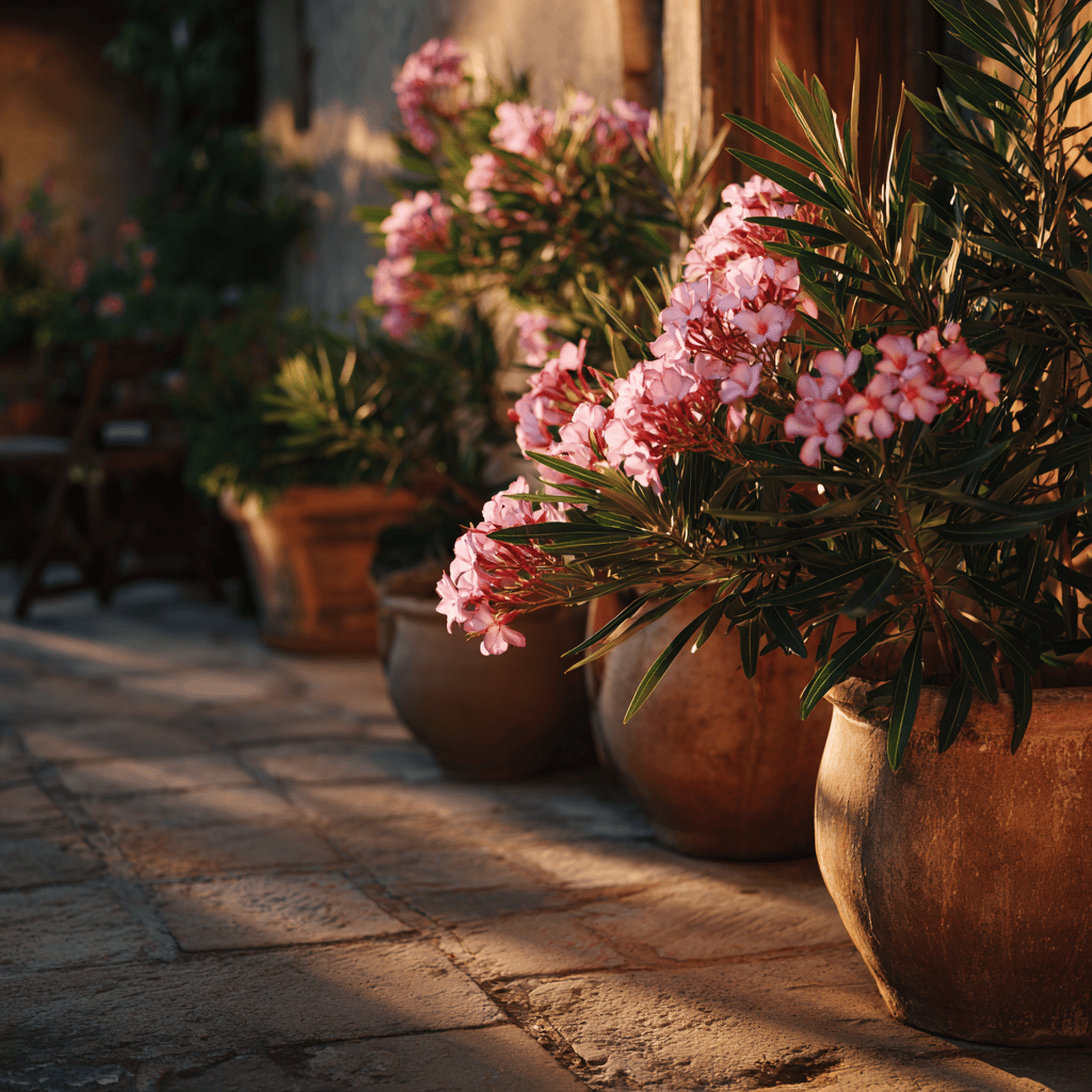 Stanoviště a výsadba oleandru (Nerium oleander) – půda, světlo a nádoby