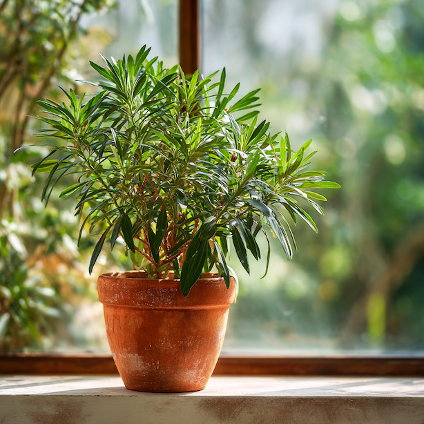 Přezimování oleandru (Nerium oleander) – kdy uklidit, teplota, světlo a zálivka