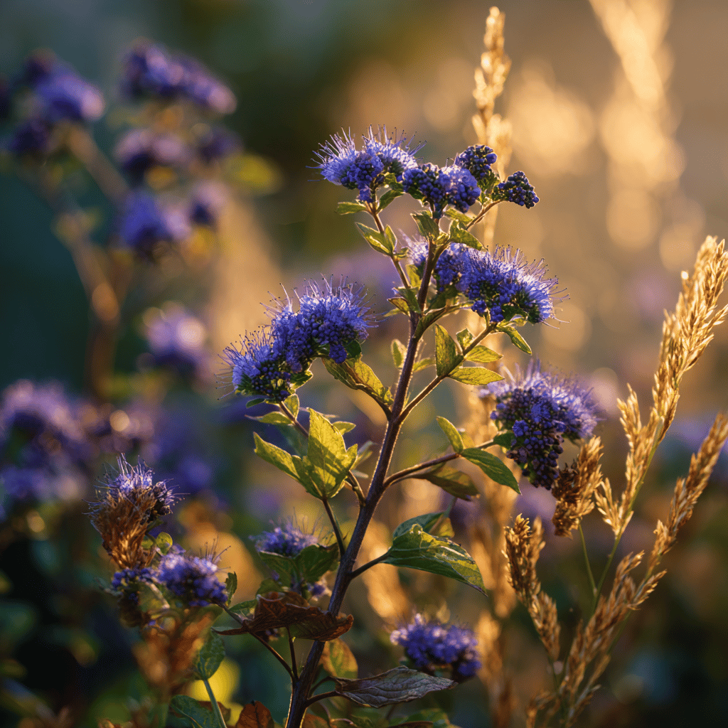 Řez a tvarování ořechoplodce (Caryopteris) – kdy a jak na něj