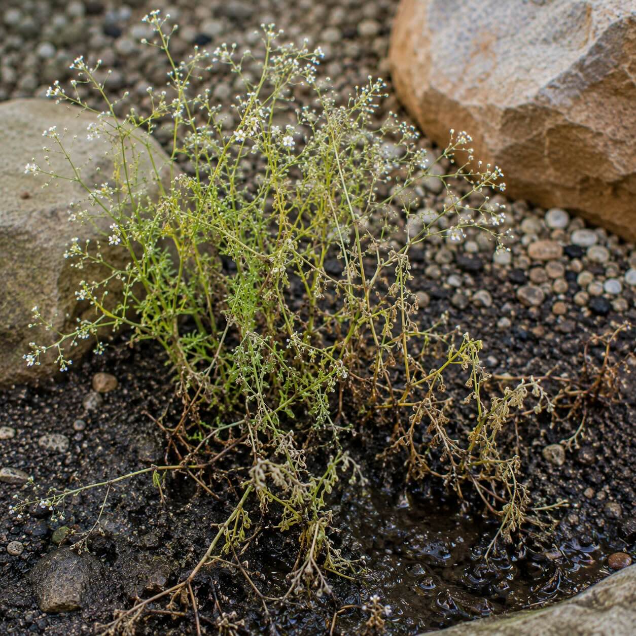 Choroby šateru (Gypsophila) – přemokření, polehání a problémy při pěstování