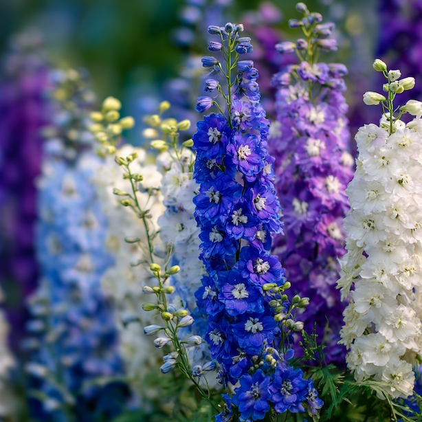 Ostrožka (Delphinium) – přehled skupin a kultivarů pro zahradu