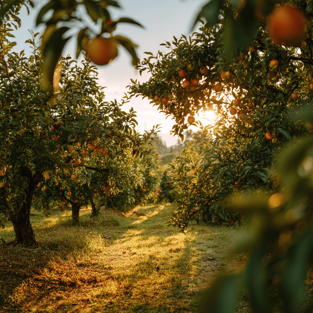 Jak daleko sázet ovocné stromy od živého plotu – doporučené rozestupy a důvody, proč na nich záleží