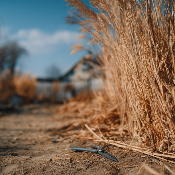 Ozdobnice čínská (Miscanthus sinensis) – řez, termín a správný postup