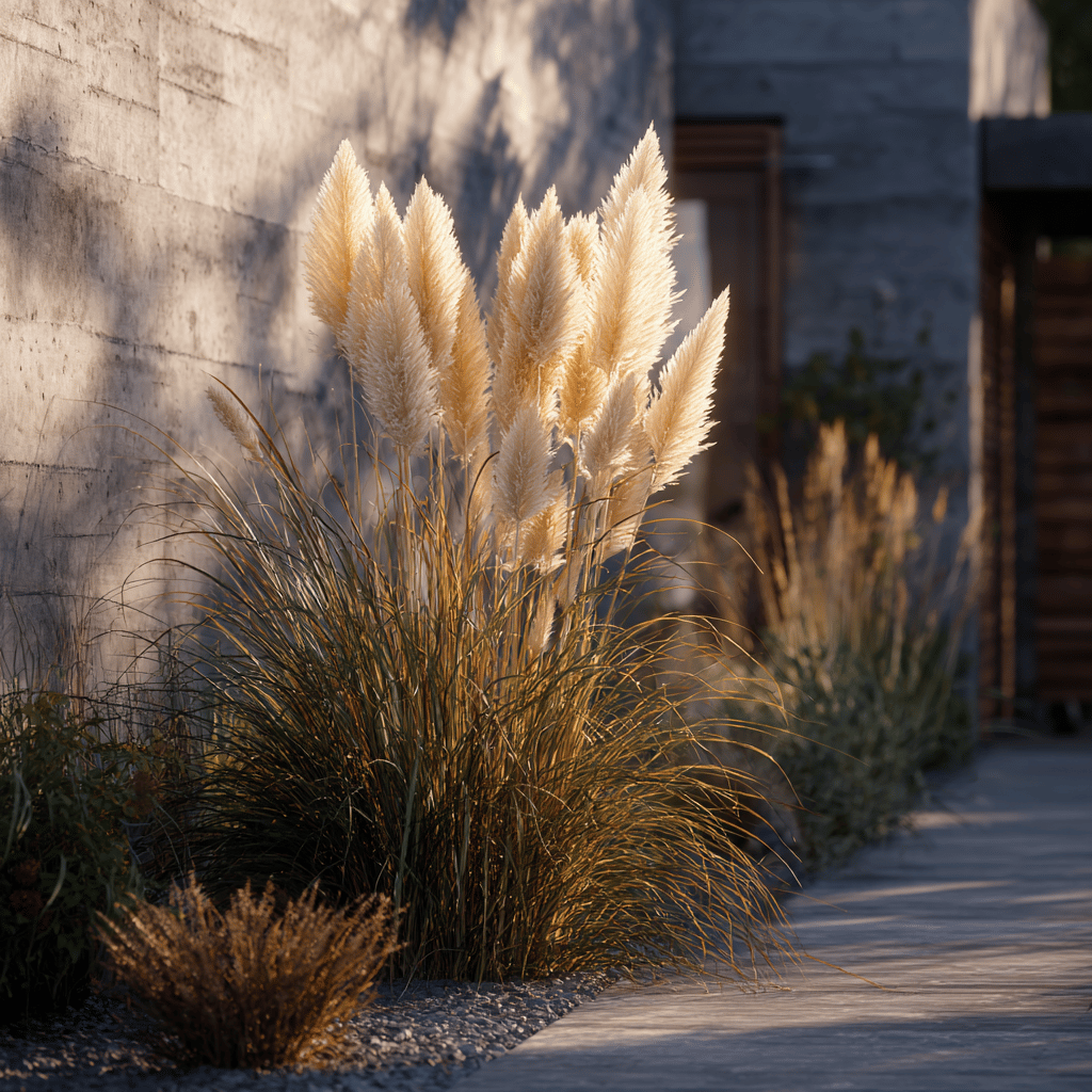 Pampová tráva v zahradě – kde vynikne a s čím ji kombinovat