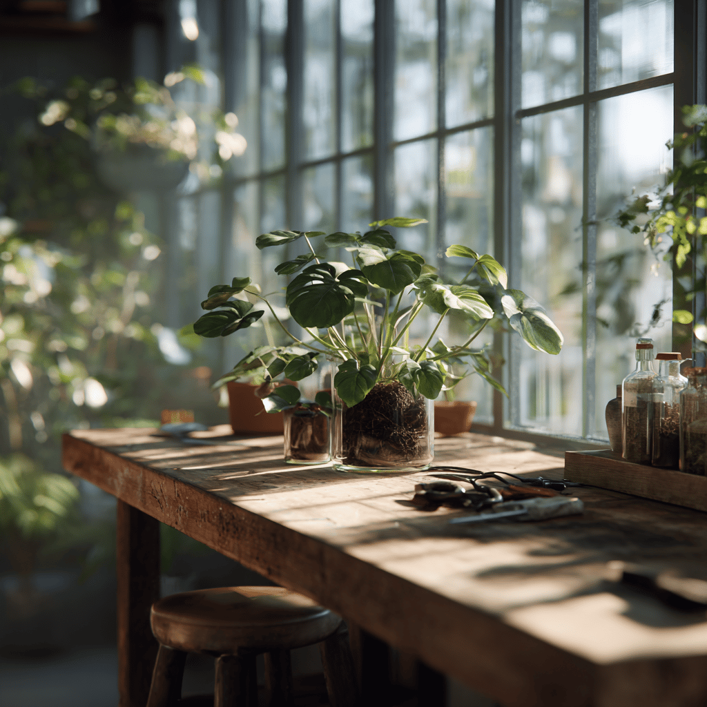 Philodendron – množení řízky, oddenky a bezpečný postup krok za krokem