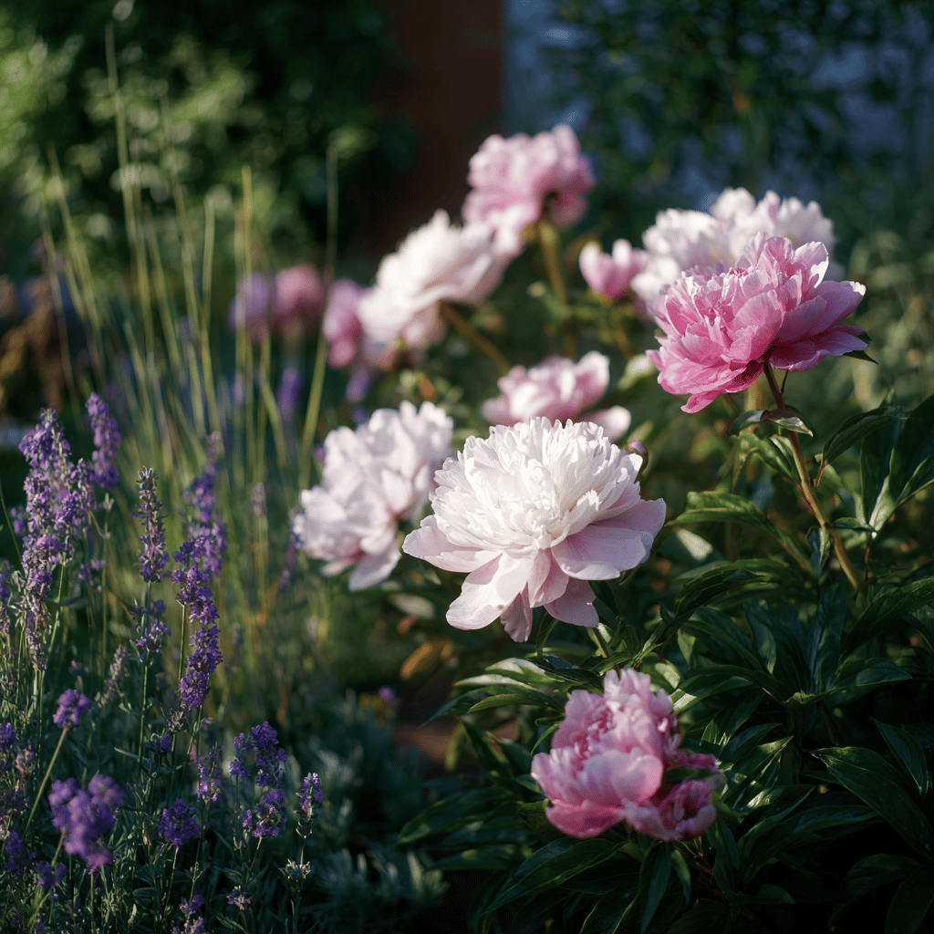 Pivoňky (Paeonia) v zahradní kompozici – kombinace a využití