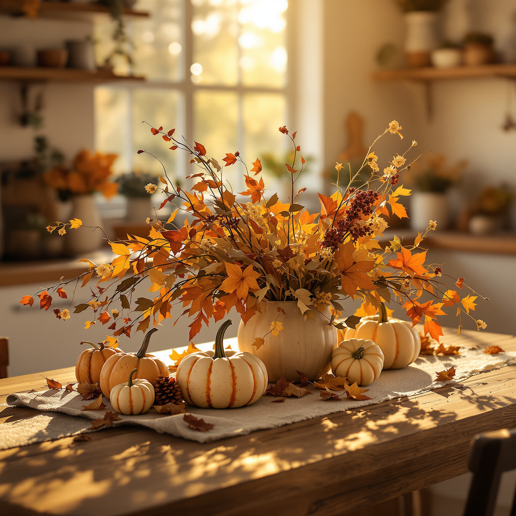 Podzimní dekorace – přírodní materiály, barvy a aranžmá pro dům i zahradu