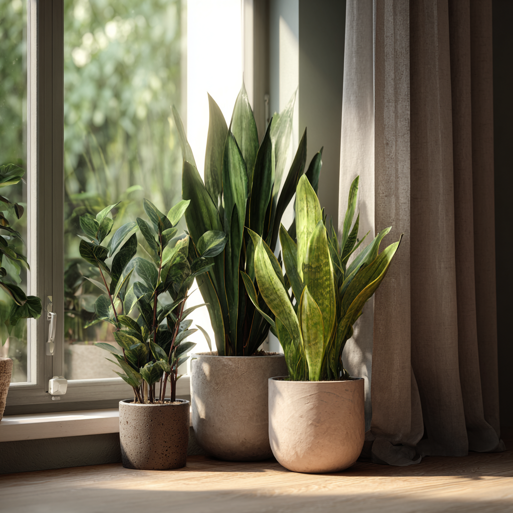 Pokojovky v tmavém bytě: druhy, které zvládnou málo světla